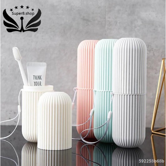 Toothbrush cup creative travel mouthwash cup set portable toothbrush