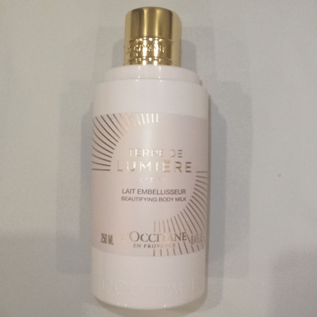 L'Occitane Terre de Lumiere Body Milk 250ml Shopee Philippines
