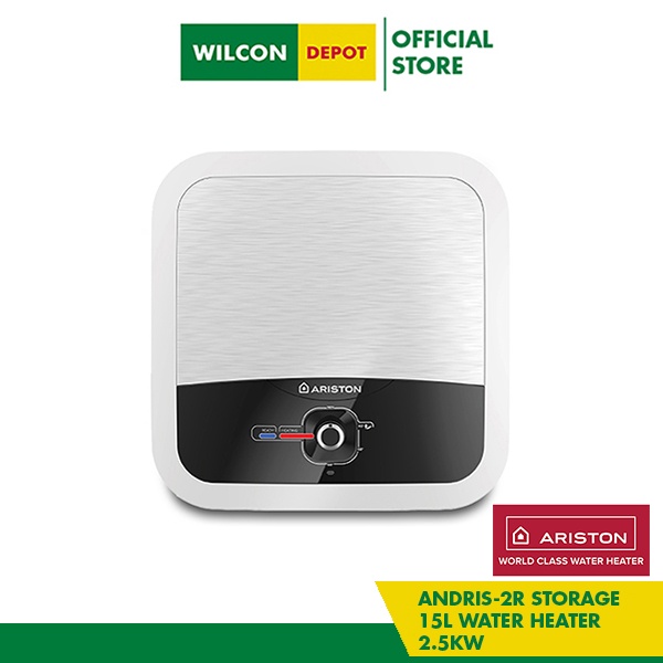 ARISTON Andris2R Storage Water Heater 15L 2.5Kw by Wilcon Depot