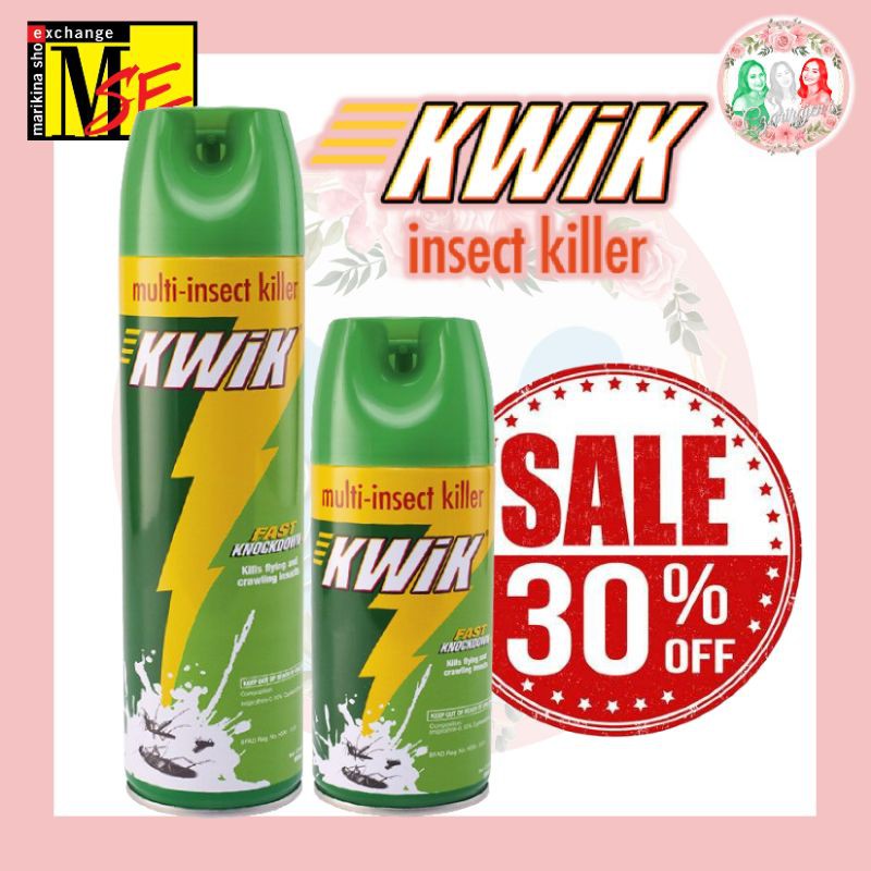 KWiK MultiInsect Killer 500mL & 300mL Shopee Philippines