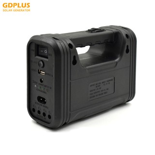 Gdlite Solar Lighting System 8017 . GDlite GD-8017 Plus Solar Lighting System Kit | Shopee ...