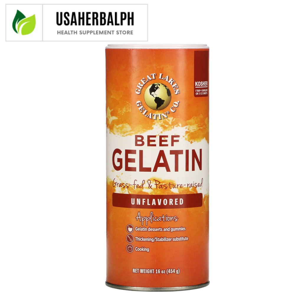Great Lakes Gelatin Co., Beef Hide Gelatin, Collagen Joint Care