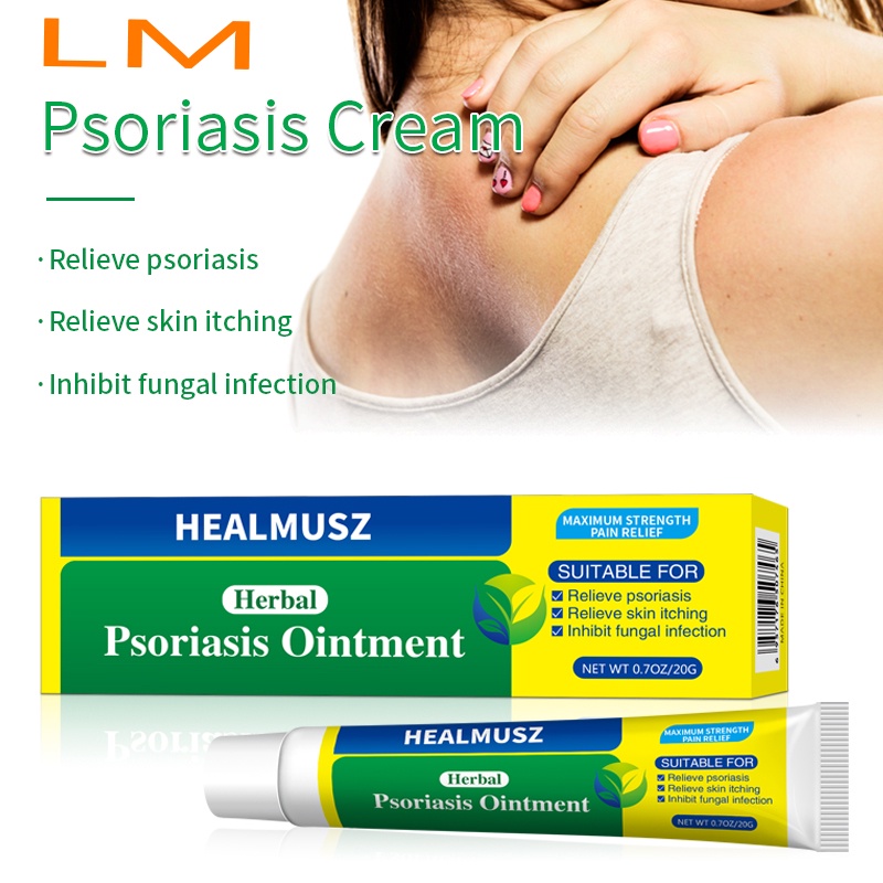 LM 20g Skin Psoriasis Cream Dermatitis Eczema Pruritus Foot Eczema Rash
