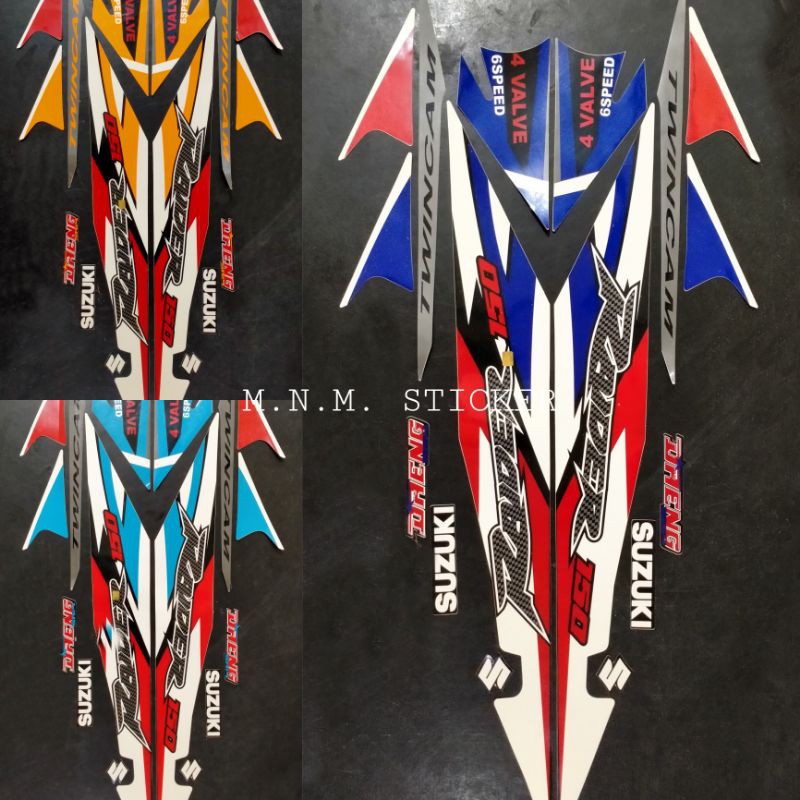 Raider 150 1st Gen Decals/Sticker Shopee Philippines