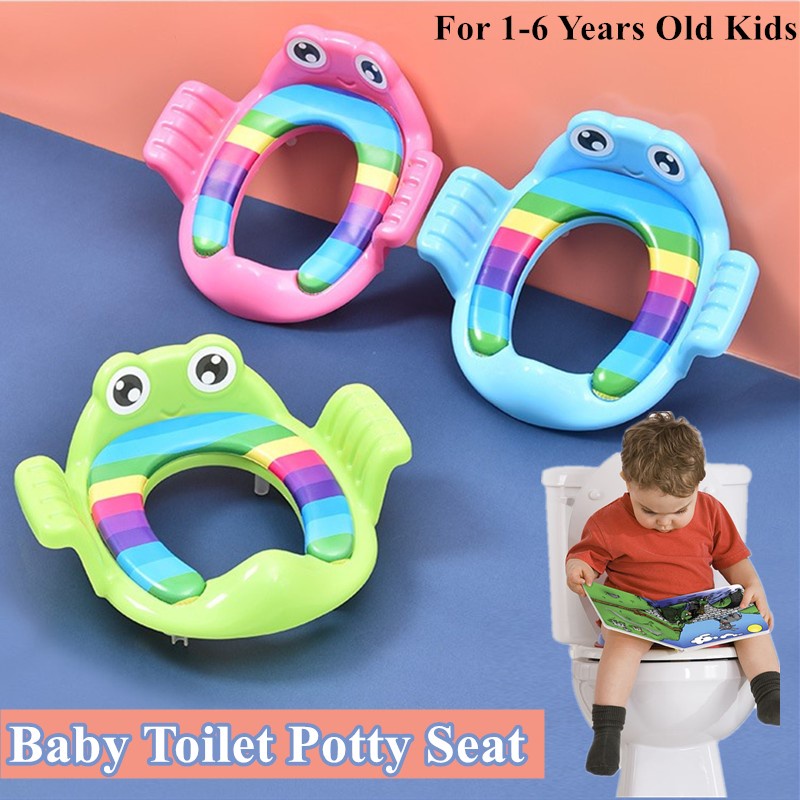 Baby Toilet Potty Seat Potty Safe Seat With Armrest for Kids Toilet