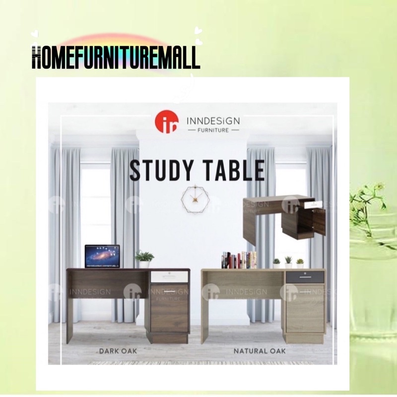 Vino Study Table / Office Desk [FREE DELIVERY AND INSTALLATION] M8LW