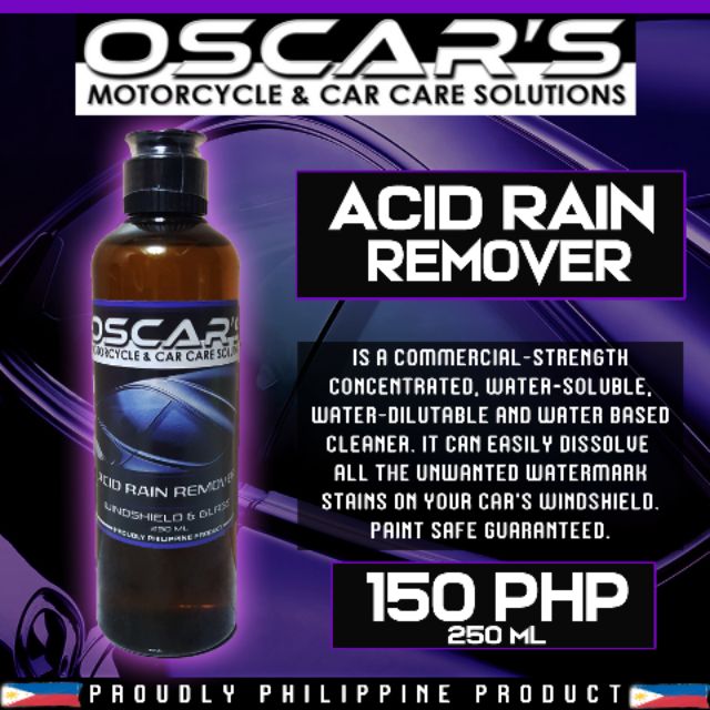 Acid rain remover for glass of cars,sliding door glass Shopee Philippines