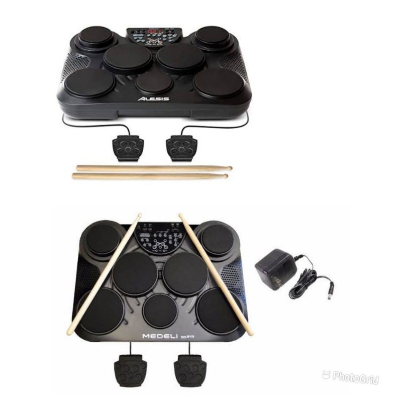 Medeli DD315 Alesis Compact 7 PORTABLE DIGITAL DRUMS ELECTRONIC DRUM