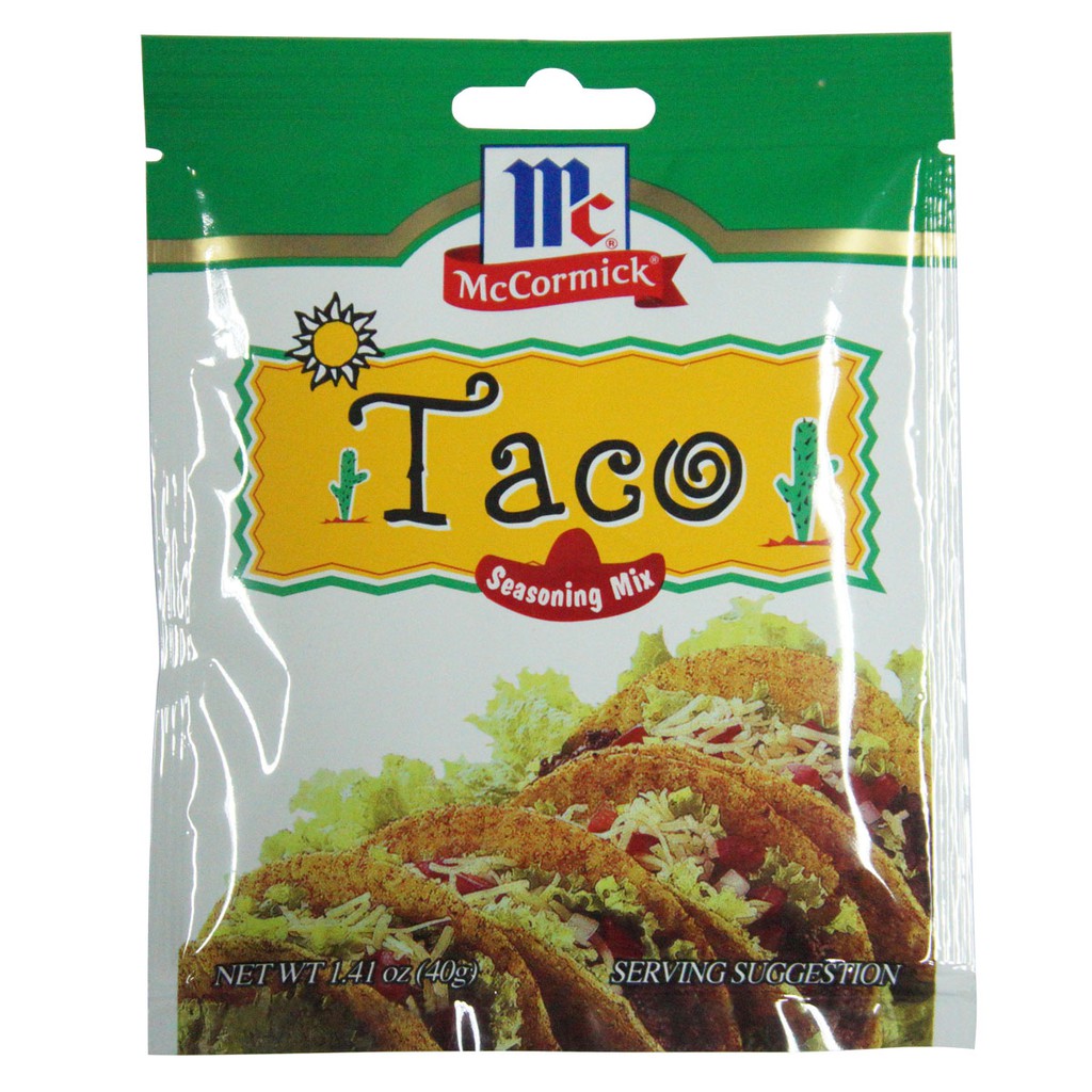 McCormick Taco Seasoning 40g Shopee Philippines