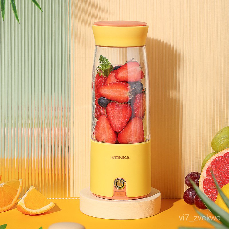 300ml Electric Portable Juicer Cup Blender USB Rechargeable Mixer