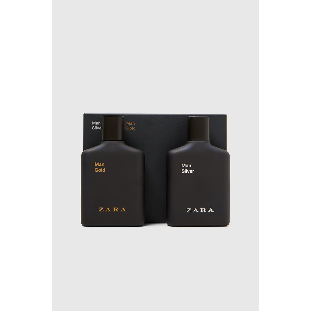 ZARA MAN GOLD + MAN SILVER EAU DE TOILETTE 100ML Shopee Philippines