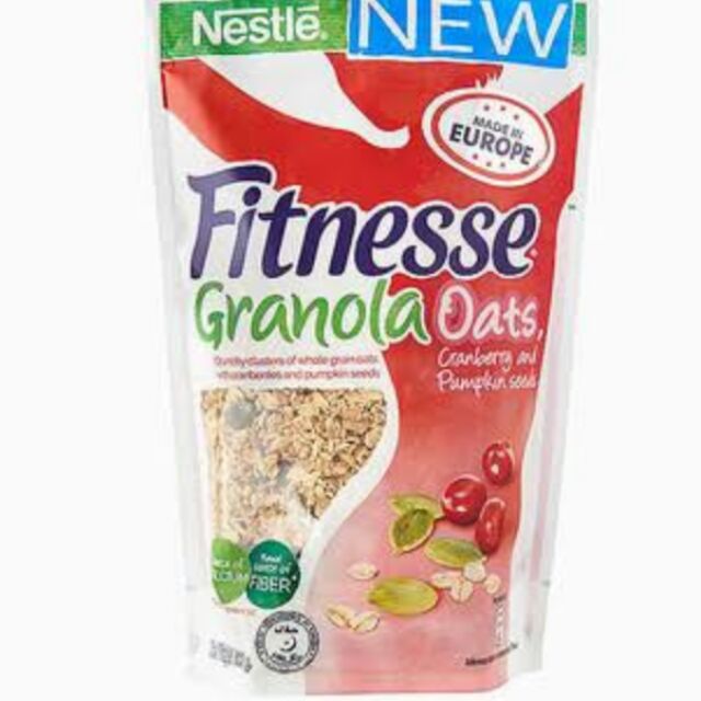 Fitnesse Granola Oats Cranberry and Pumpkin Seeds 300gm Shopee
