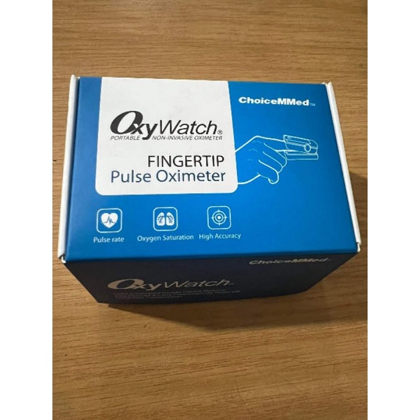 ChoiceMMed Oxywatch Fingertip Pulse Oximeter Shopee Philippines