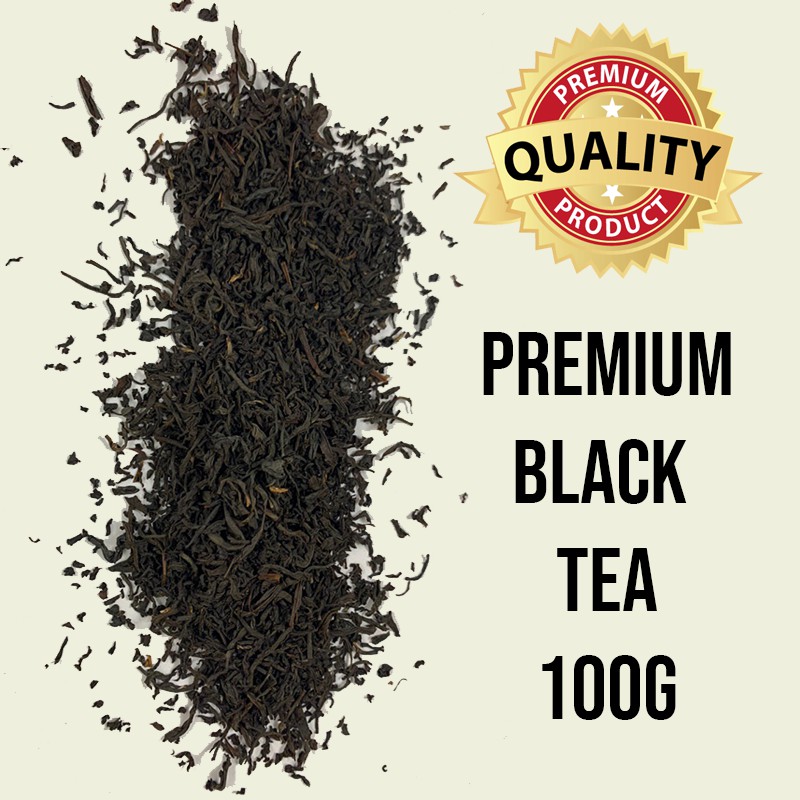 85C Premium Loose Leaf Black Tea (100g) [ whole leaf black tea for