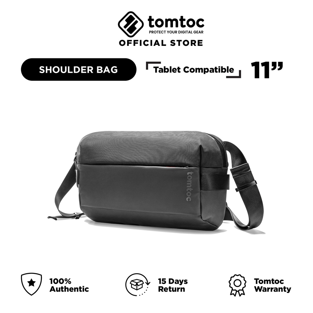 tomtoc Compact Minimalist EDC Sling Bag Crossbody Bag Shoulder Bag Men Bag iPad Pro 11
