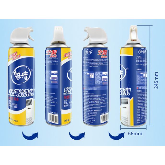 Aircon Cleaner Foam air conditioner spray 500ml can Shopee Philippines