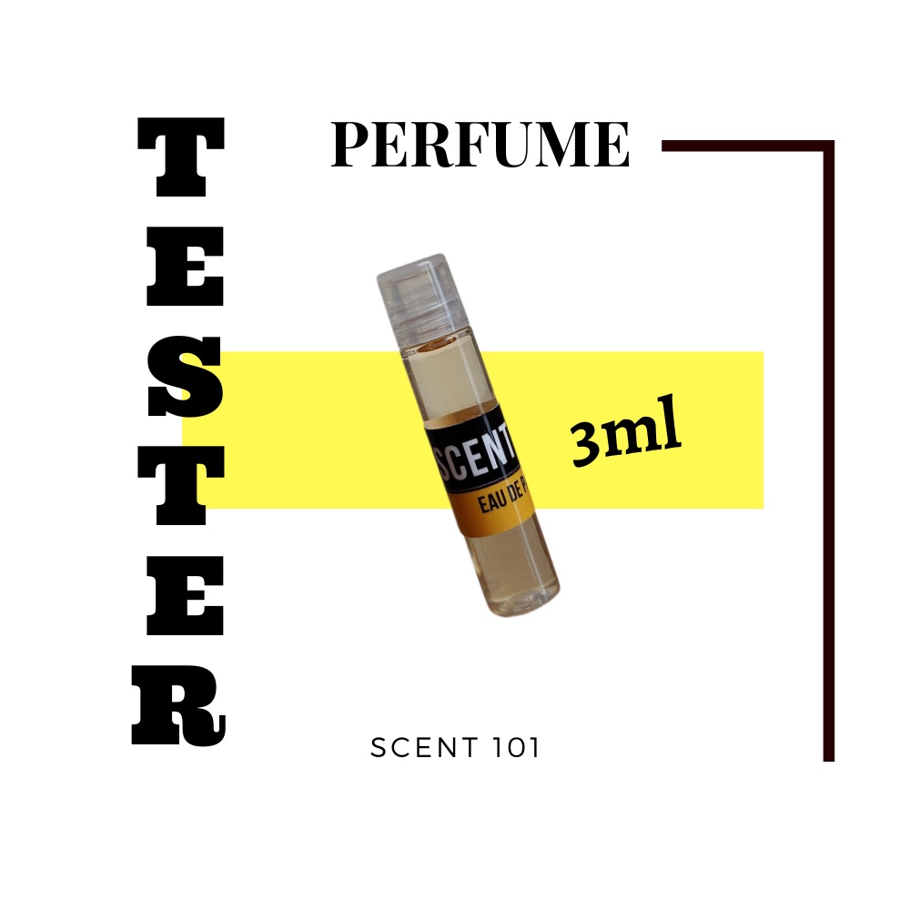 Scent 101 Tester Perfume / 3ml / Shopee Philippines