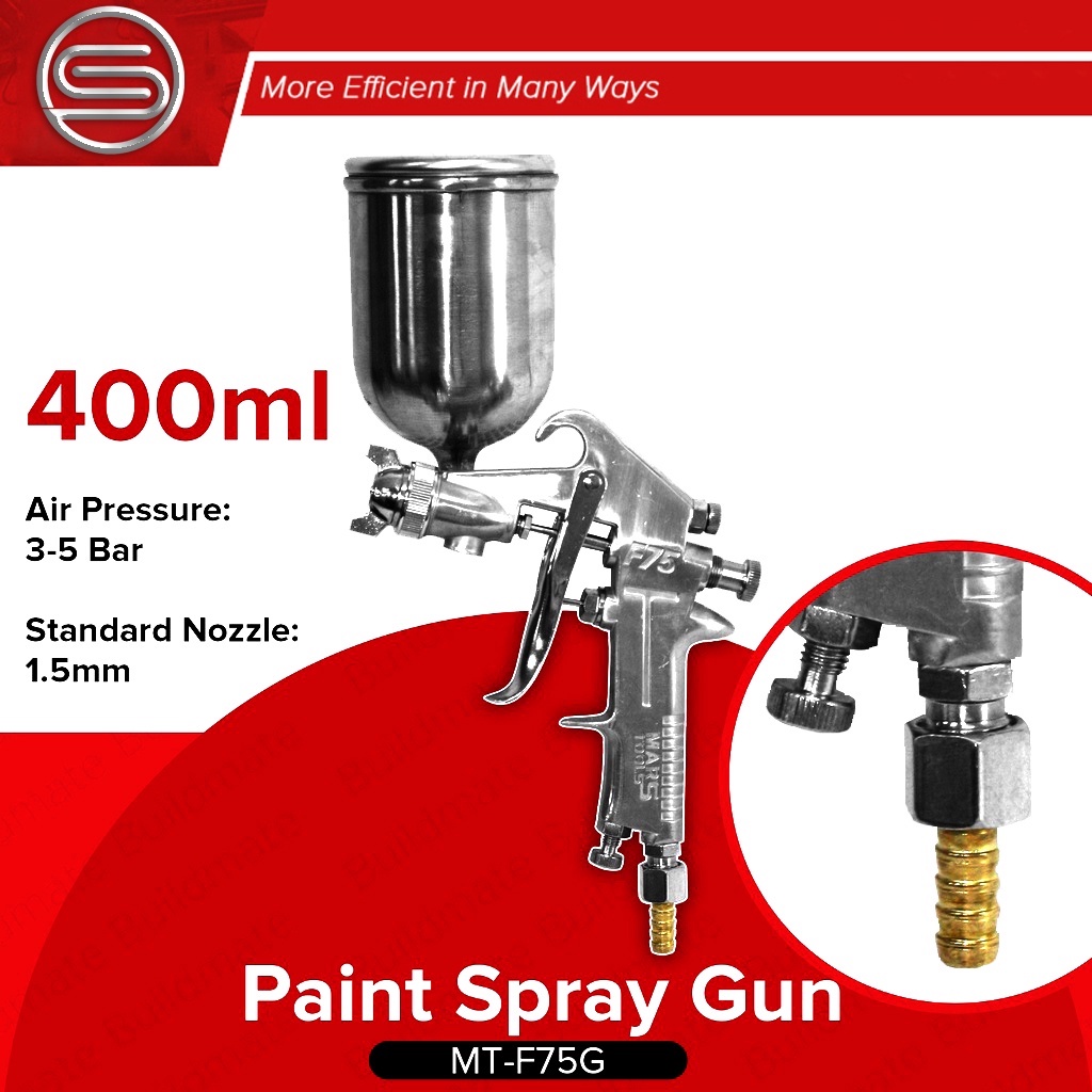 F75 400m air spray gun sprayer paint spray gun can be used for car