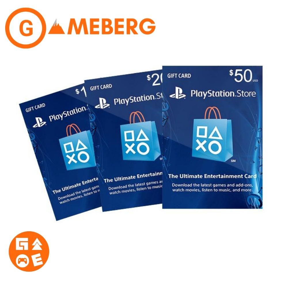 PSN Playstation Network Gift Card HK/US/SG 10 20 25 Shopee Philippines