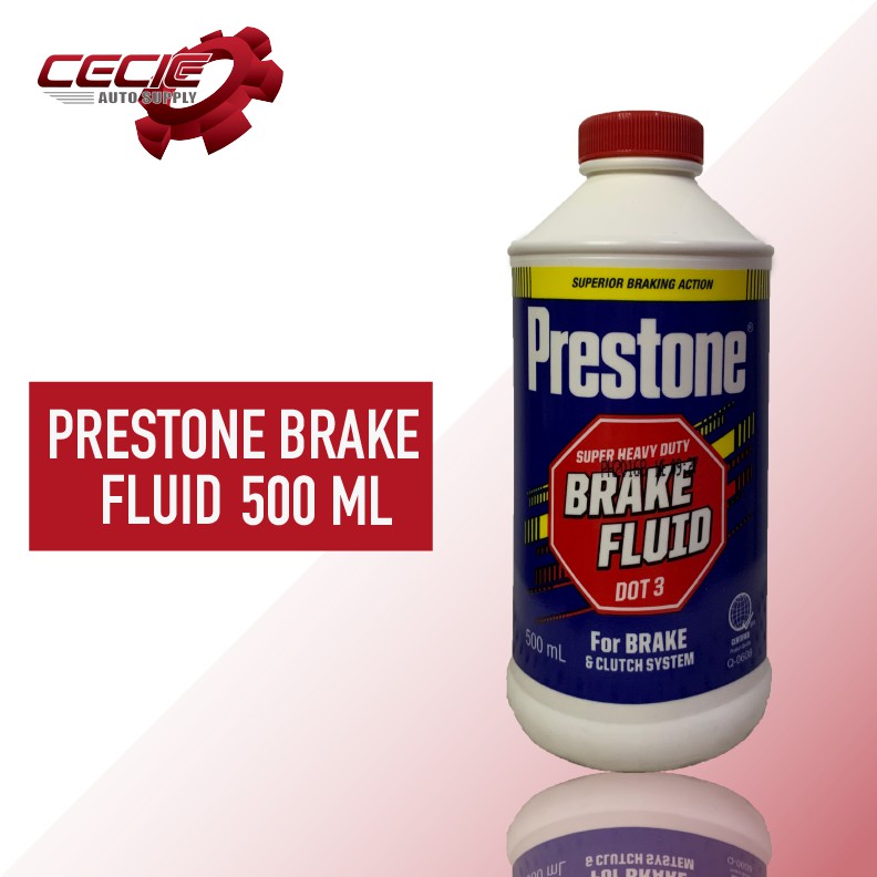 Prestone Brake and Clutch Fluid DOT 3 (500ml) Shopee Philippines