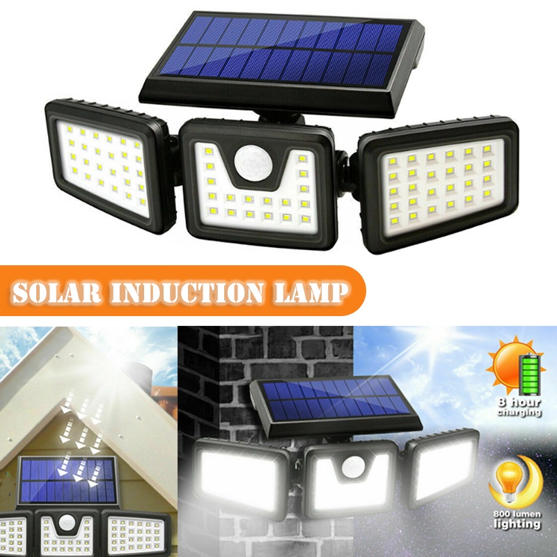 Solar Motion Lights Outdoor With Clock,waterproof Wireless Induction