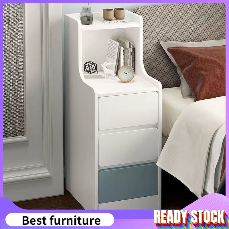 IKEA Bedside table ultra narrow small bedroom modern simple bedside