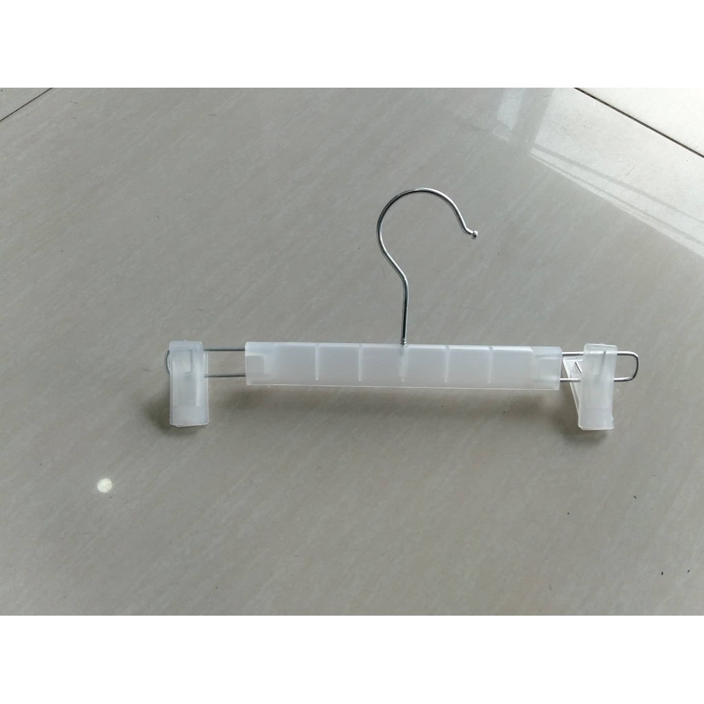 Durable Metal Plastic pants hanger White (120pcs) Shopee Philippines