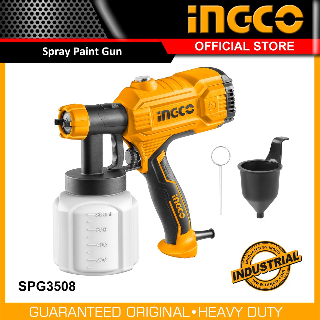 Ingco SPG3508 350W HVLP Electric Spray Paint Gun Total Power (Paintzoom