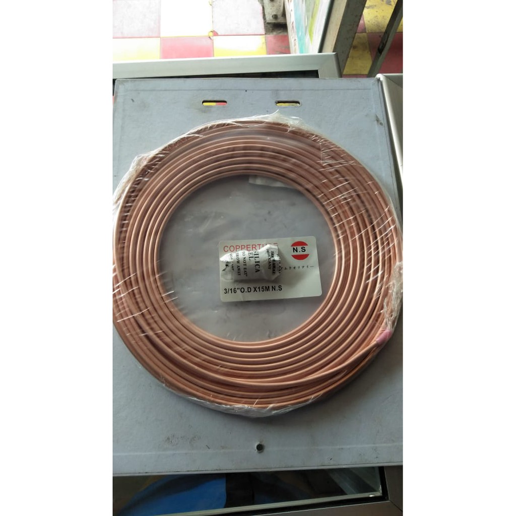 1/4 3/16 AC Copper Pipe Copper Tube Nippon Shopee Philippines