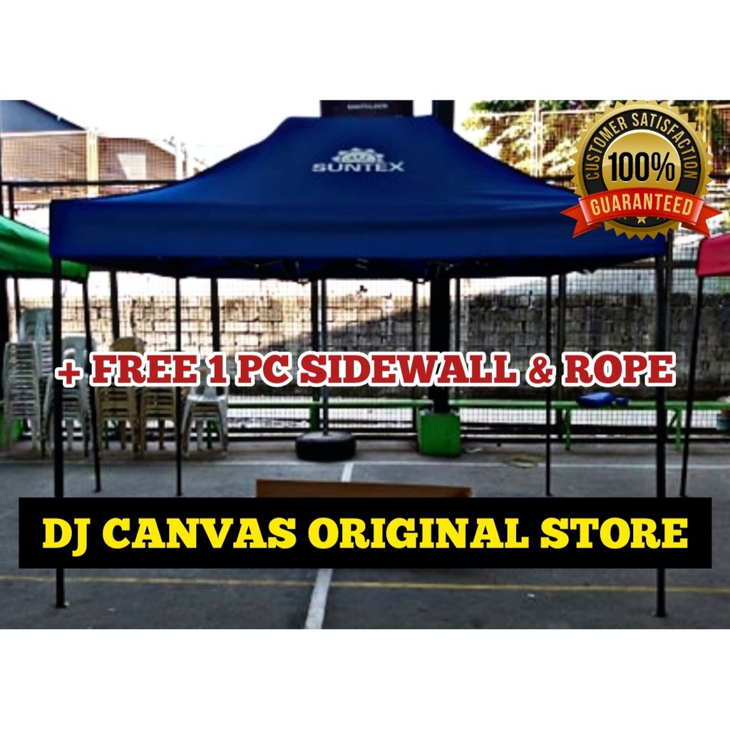 SUNTEX BRANDED QUALITY Retractable Tent WITH FREE 1 PC SIDINGS COMPLETE