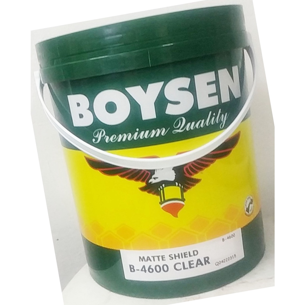 BOYSEN B4600 MATTE SHIELD CLEAR ( 1 GALLON ) MATT SHIELD B4600 4600