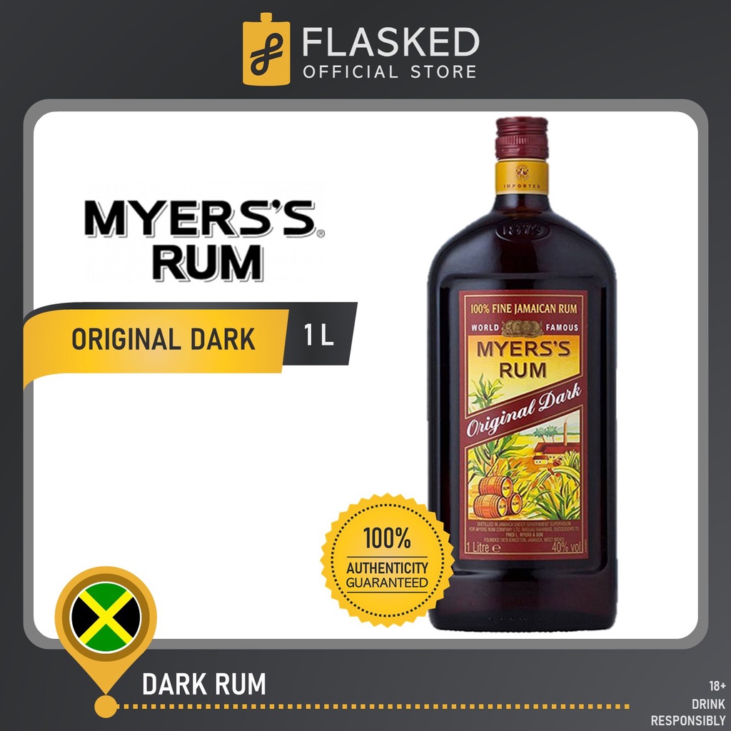 Myers Dark Rum 1 Liter Shopee Philippines