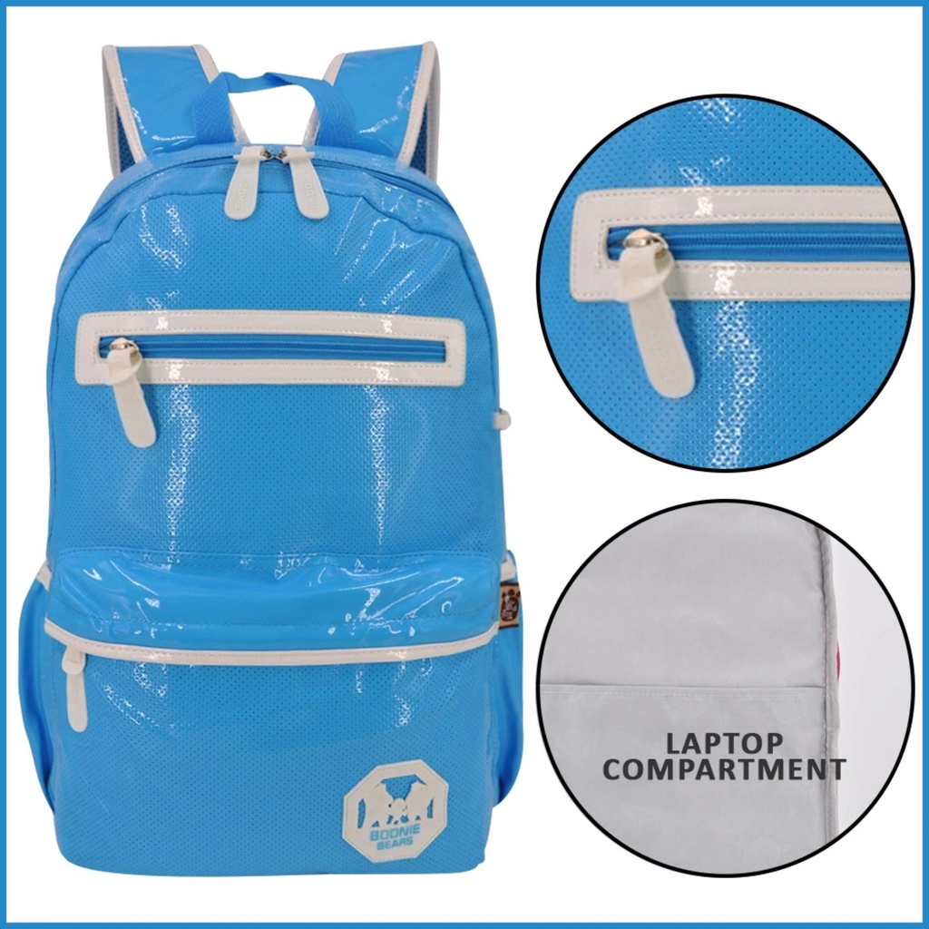 PHR 29881 Synthetic Laptop Backpack Travel School Bag with 15 Laptop