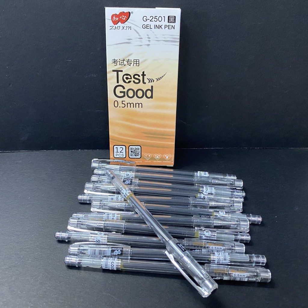 12pcs Test Good Gel Pen 0.5mm G2501 Shopee Philippines