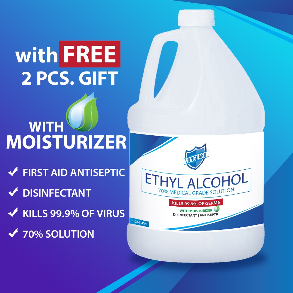 70 ETHYL ALCOHOL DISINFECTANT ANTISEPTIC 1 GALLON Shopee Philippines