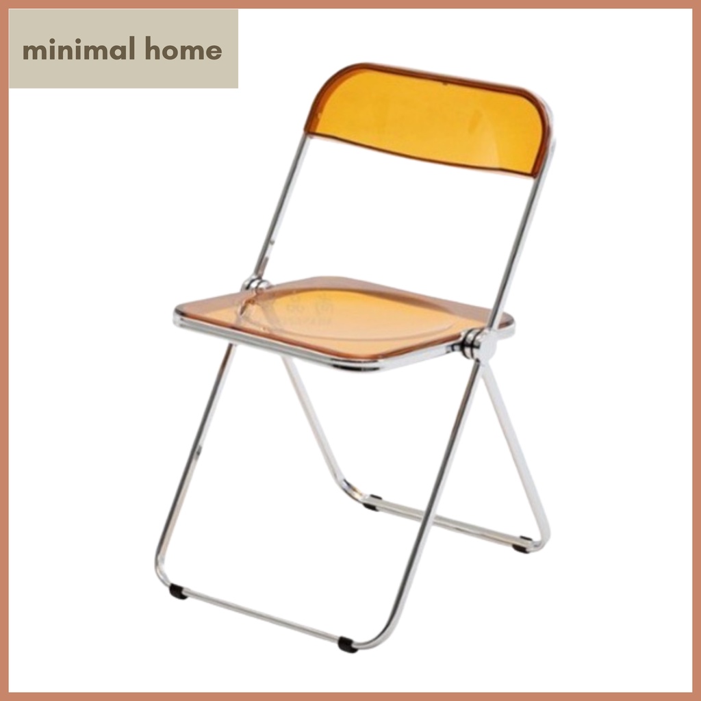 MINIMAL HOME Harper Acrylic Chair Working Chair Korean Transparent
