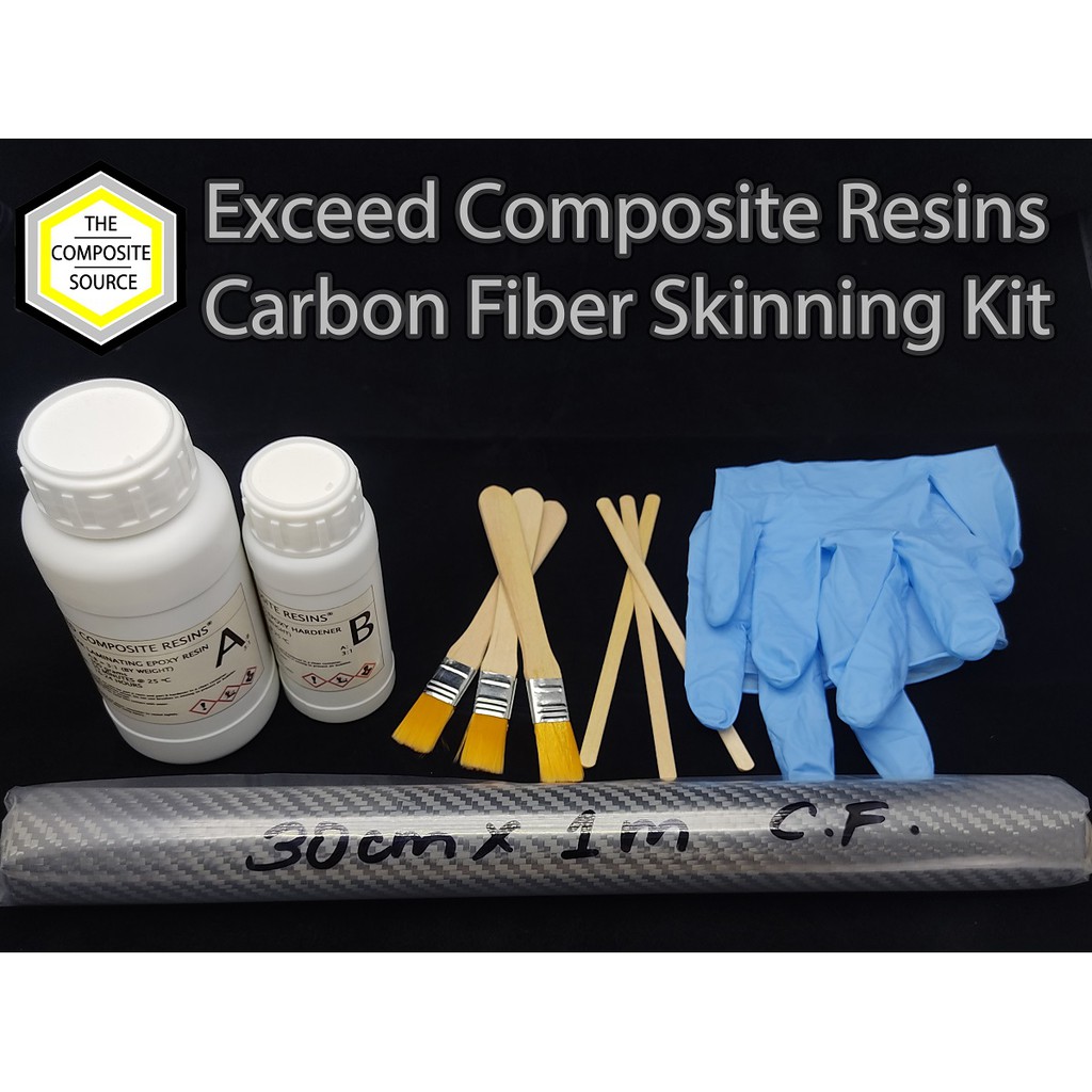 Exceed Composites Carbon Fiber Twill Lamination and Skinning Kit