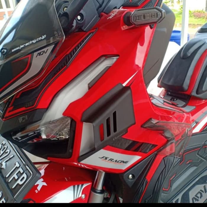 Black Matte Colour Side Winglet for Honda ADV 150 Shopee