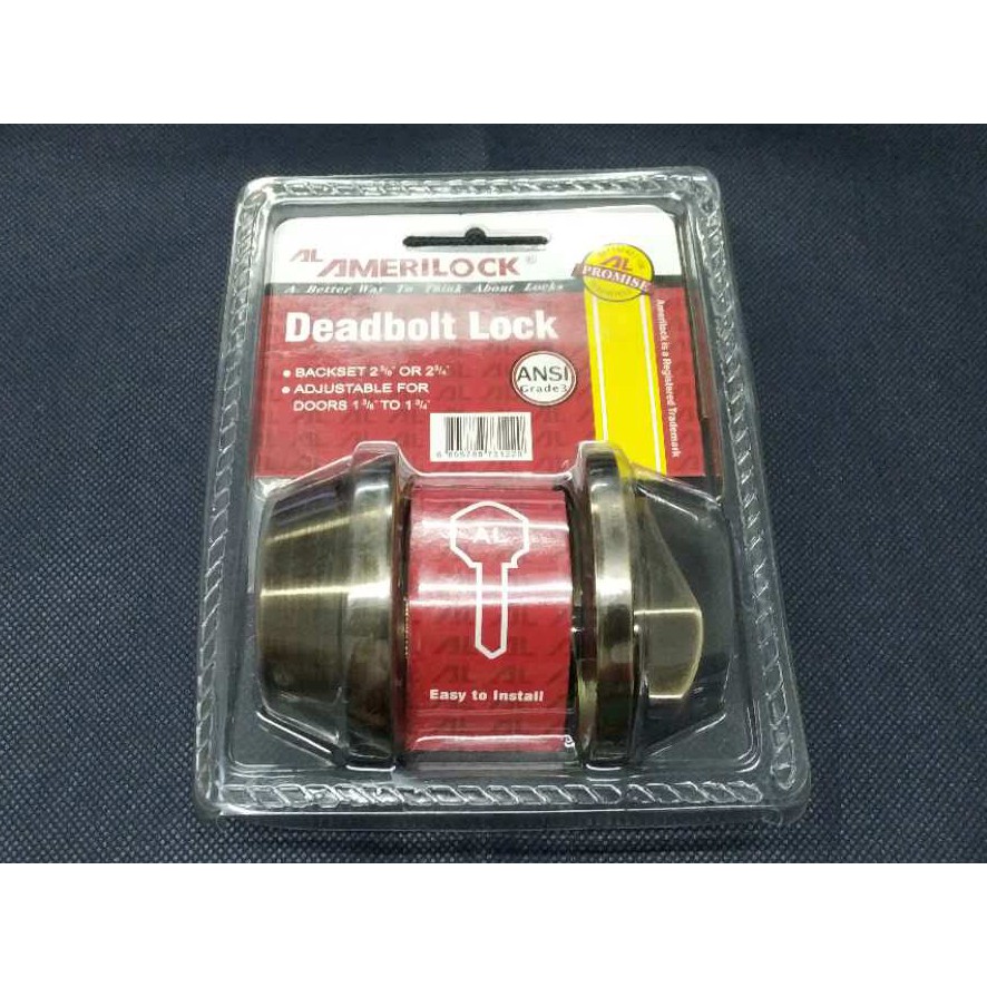 Amerilock Deadbolt Lock ALD101 A/B Shopee Philippines