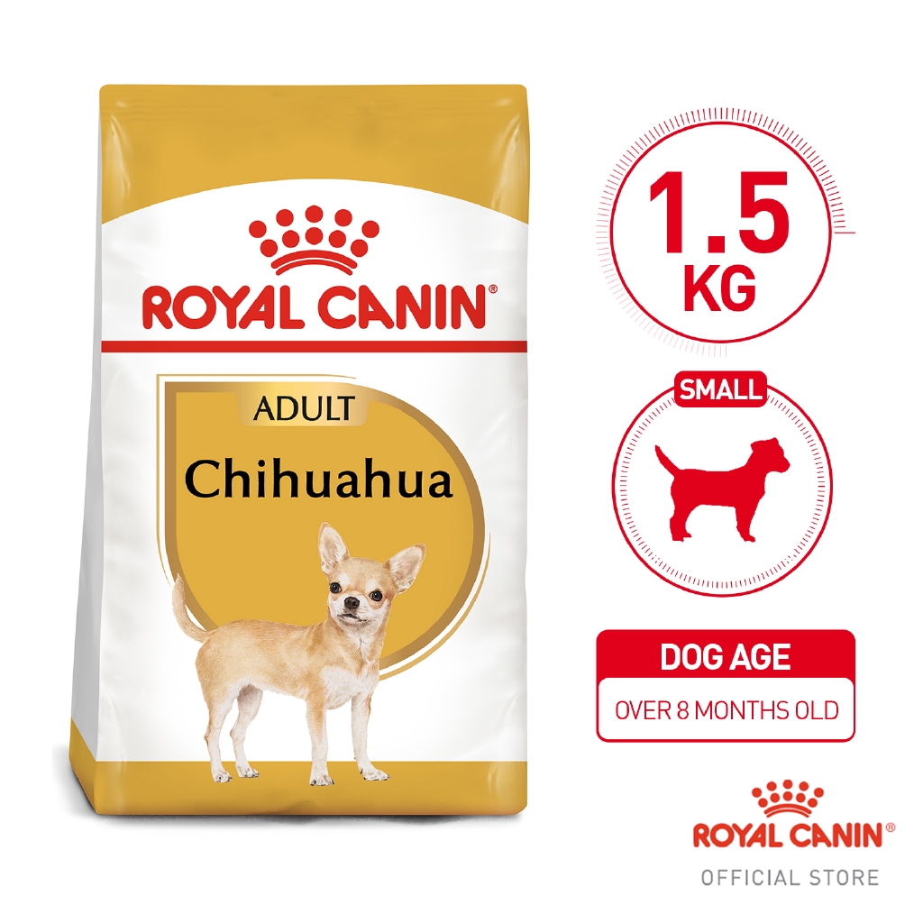 Royal Canin Chihuahua Adult (1.5kg) Breed Health Nutrition Shopee