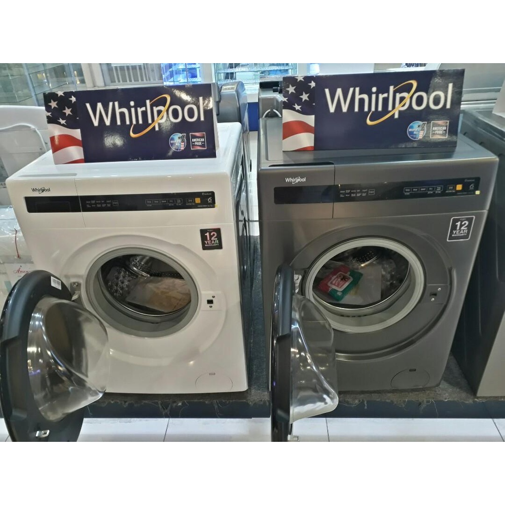 Whirlpool Inverter Washing Machine Fully Automatic Frontload WWEB8503BW