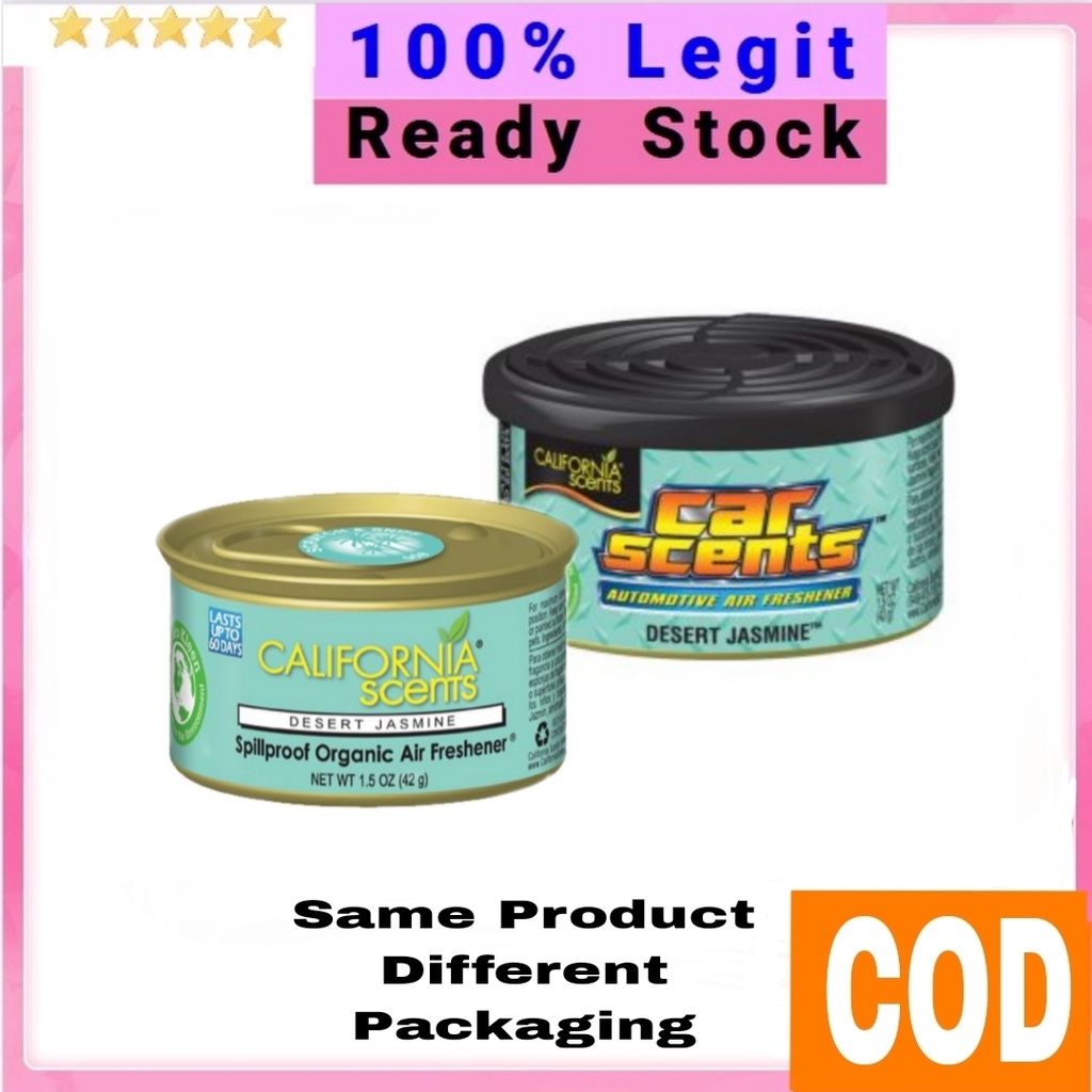 BS California Scents [Desert Jasmine] Organic Canister Air Freshener