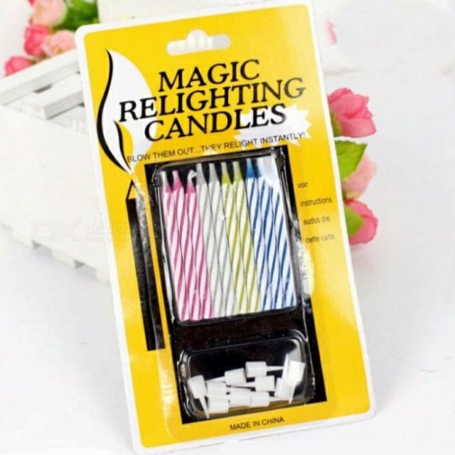 10pcs Magic Relighting Candles Shopee Philippines