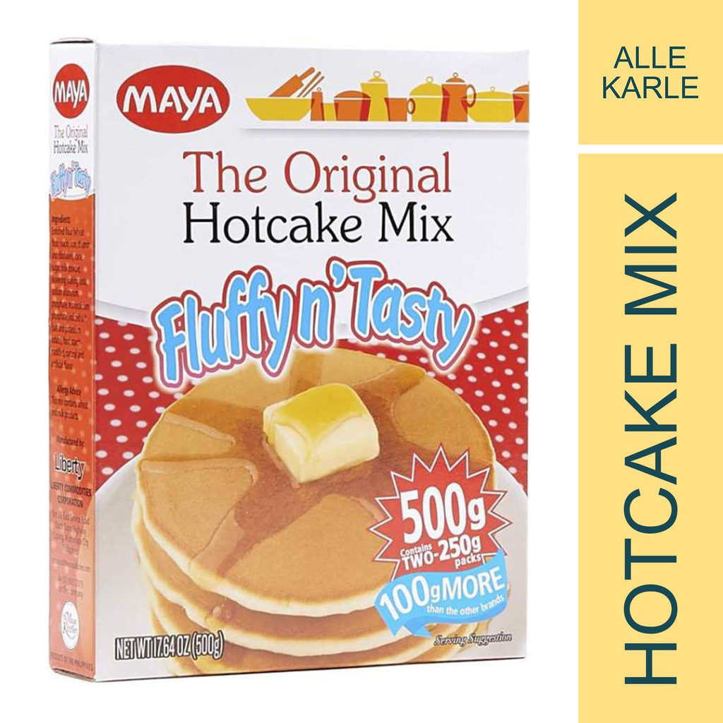 MAYA The Original Hotcake Mix Fluffy n' Tasty 500g Shopee Philippines