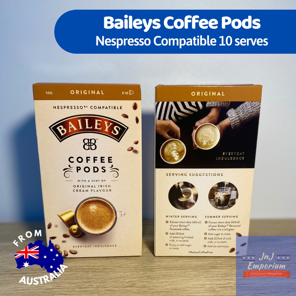 [NEAR EXPIRY/CLEARANCE SALE] Baileys Original Nespresso Compatible