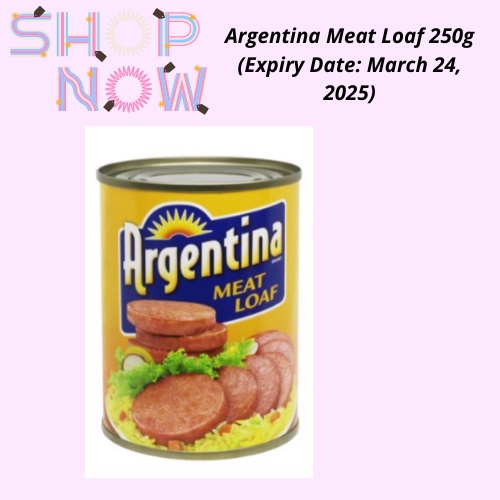 Argentina Meat Loaf 250g (Expiry Date March 24, 2025) Shopee Philippines