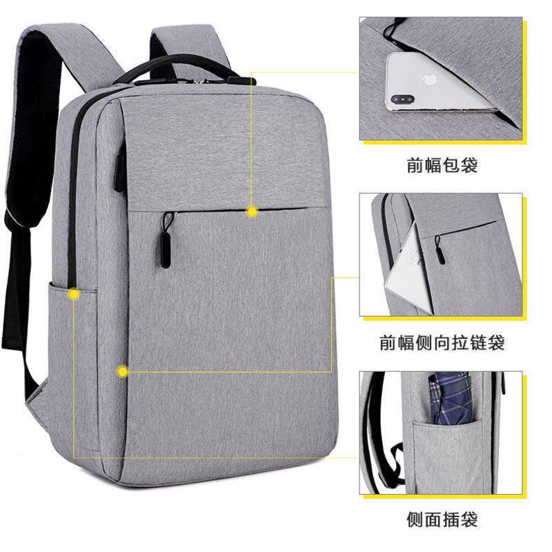 Laptop Bag Men's Backpack Travel Waterproof High Capacity 15.6 Inch