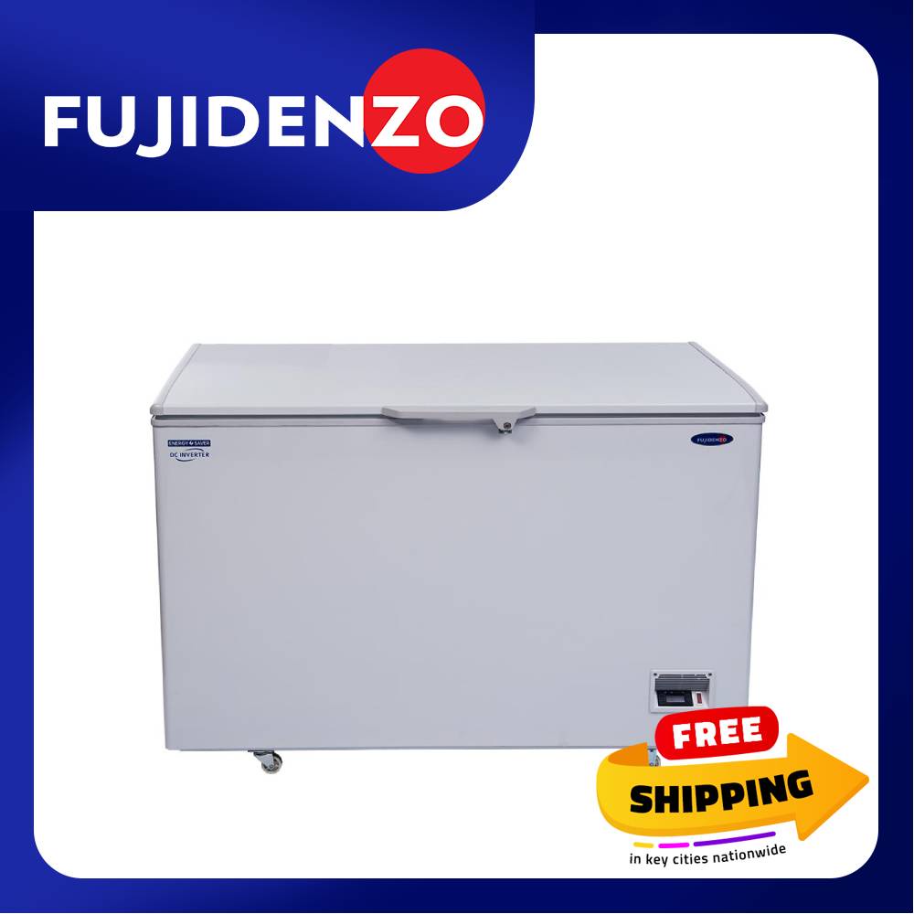 Fujidenzo 15 cu. ft. Inverter Solid Top Chest Freezer IFC15A (White