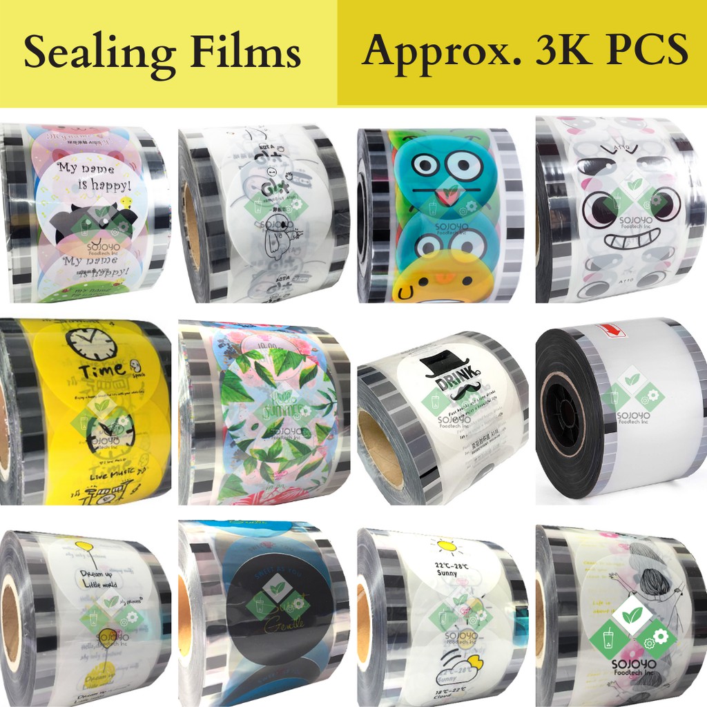 CTEA Sealing Film 3k/roll / milk tea sealer film / juice sealer film