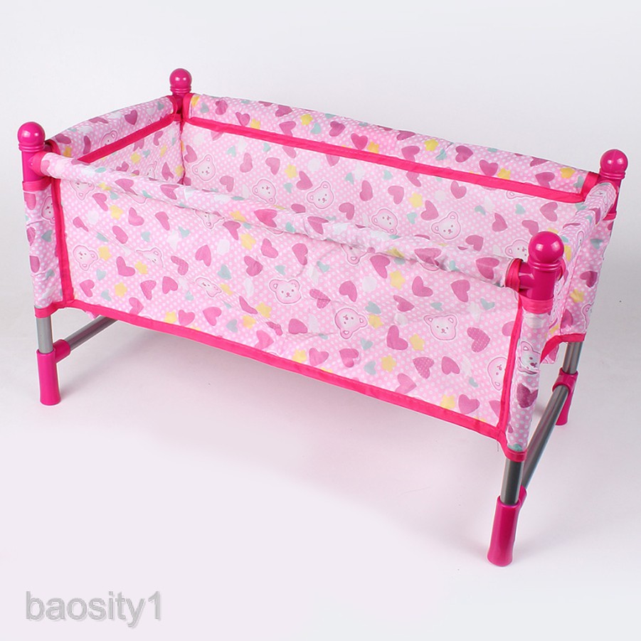 MagiDeal Baby Toddler Crib Bed ABS Plastic Furniture forFor 912 inch